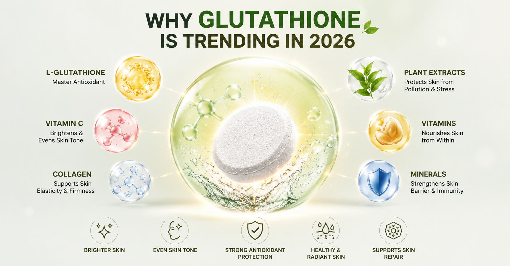 Why Glutathione is Trending for Glowing Skin in 2026 – Essentials Noor