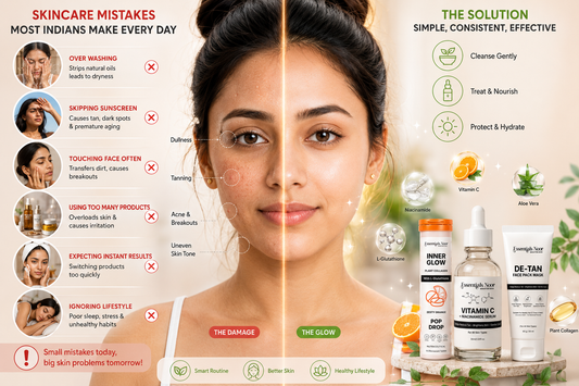 Skincare Mistakes Most Indians Make Every Day