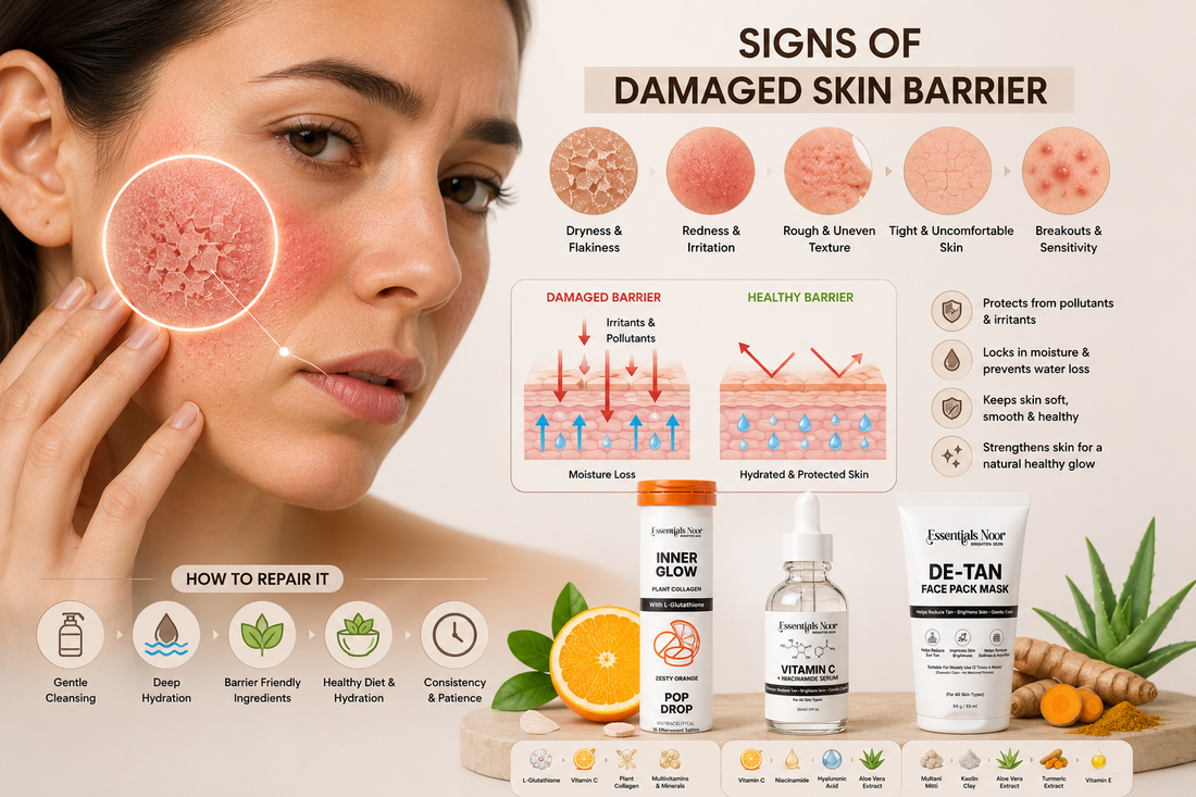 Signs Your Skin Barrier is Damaged & How to Repair It