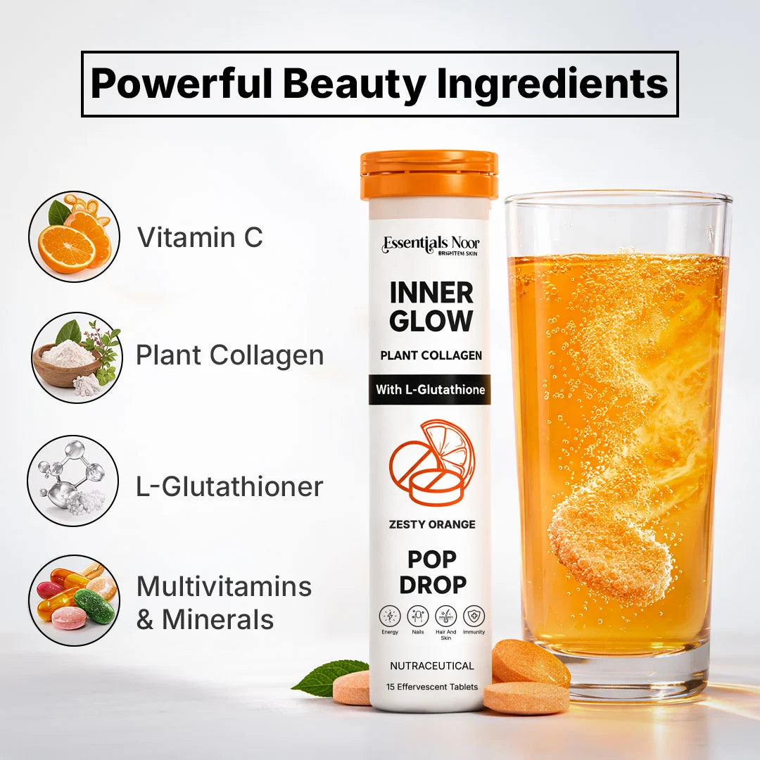 InnerGlow L-Glutathione Effervescent Tablets
