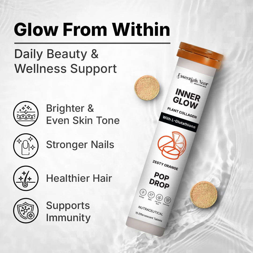 InnerGlow L-Glutathione Effervescent Tablets